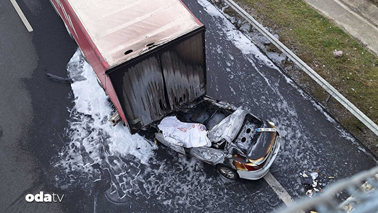 Ankara’da TIR faciası: TIR’a çarpan sürücü hayatını kaybetti