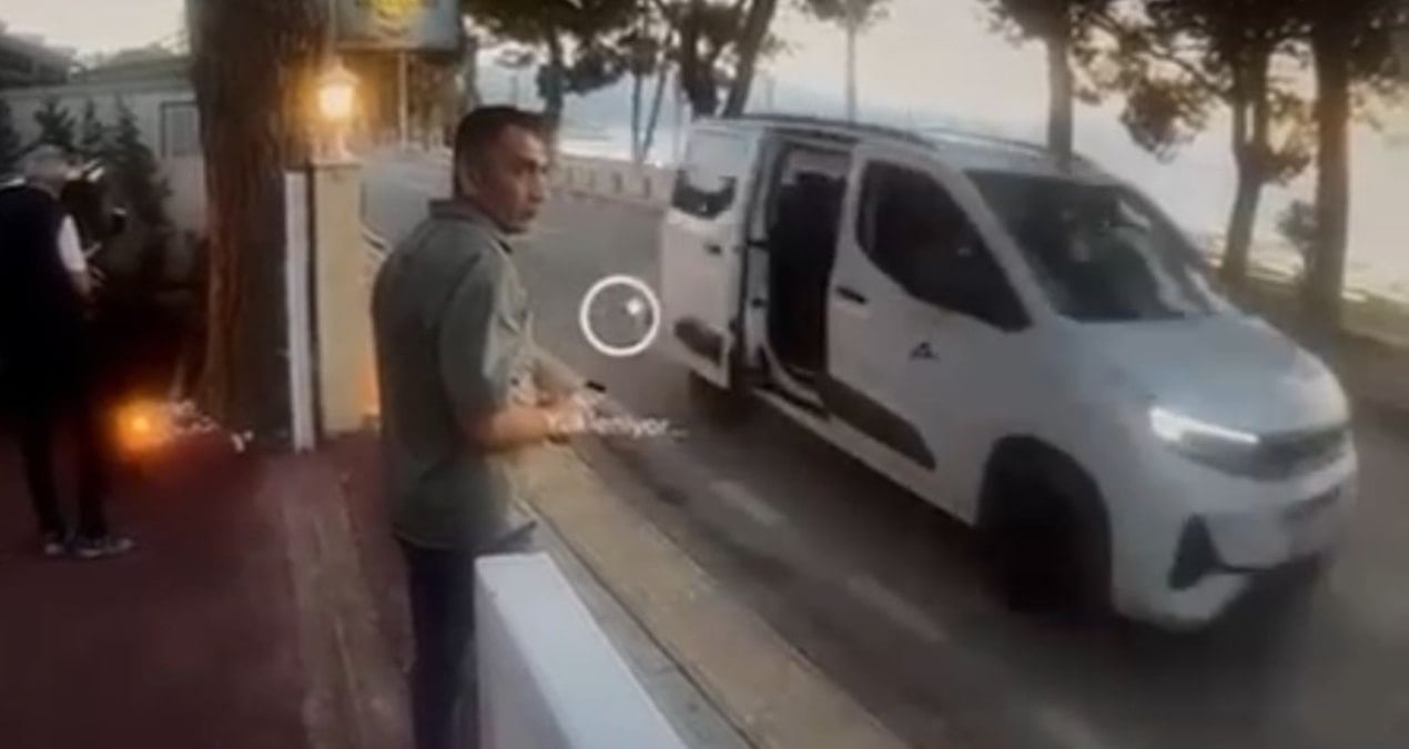 Bursa’da kafeye silahlı saldırı kamerada: 1 yaralı