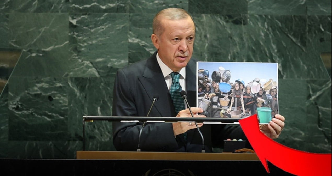 Erdoğan’ın BM kürsüsünde gösterdiği fotoğrafların hikayesi