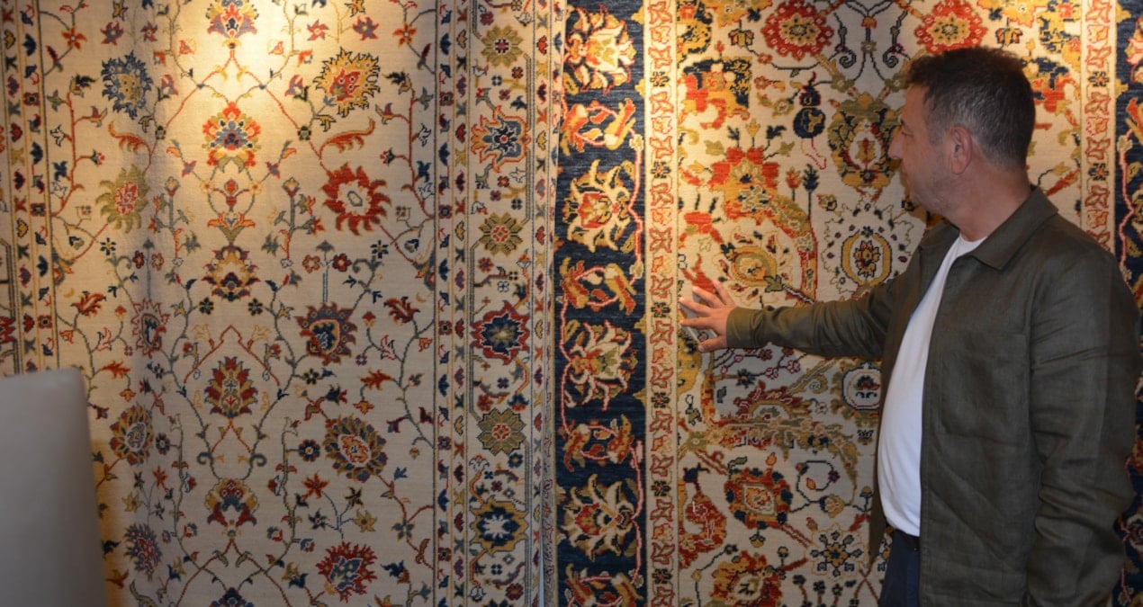 Manisa’nın halıları geleneksel motiflerle dünyaya açılıyor