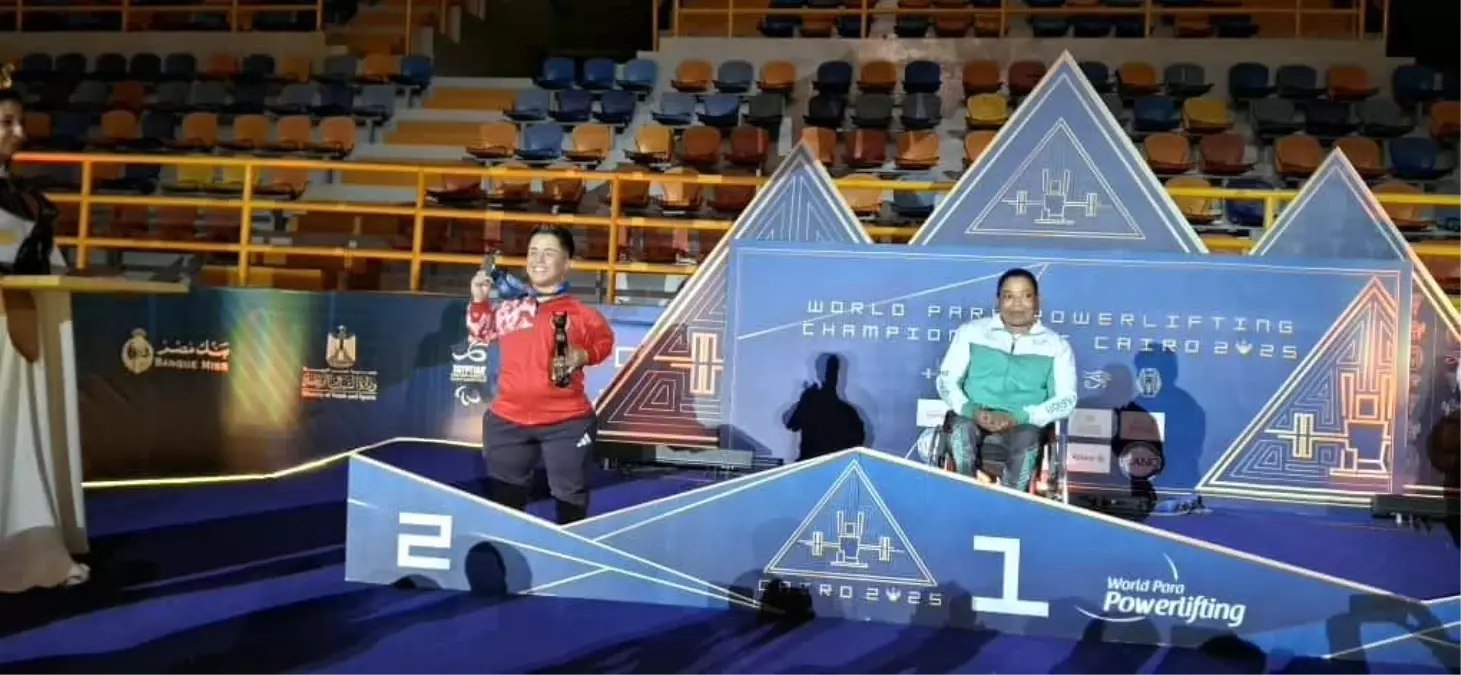 Besra Duman Dünya Bedensel Engelliler Halter Şampiyonası’nda Gümüş Madalya Kazandı