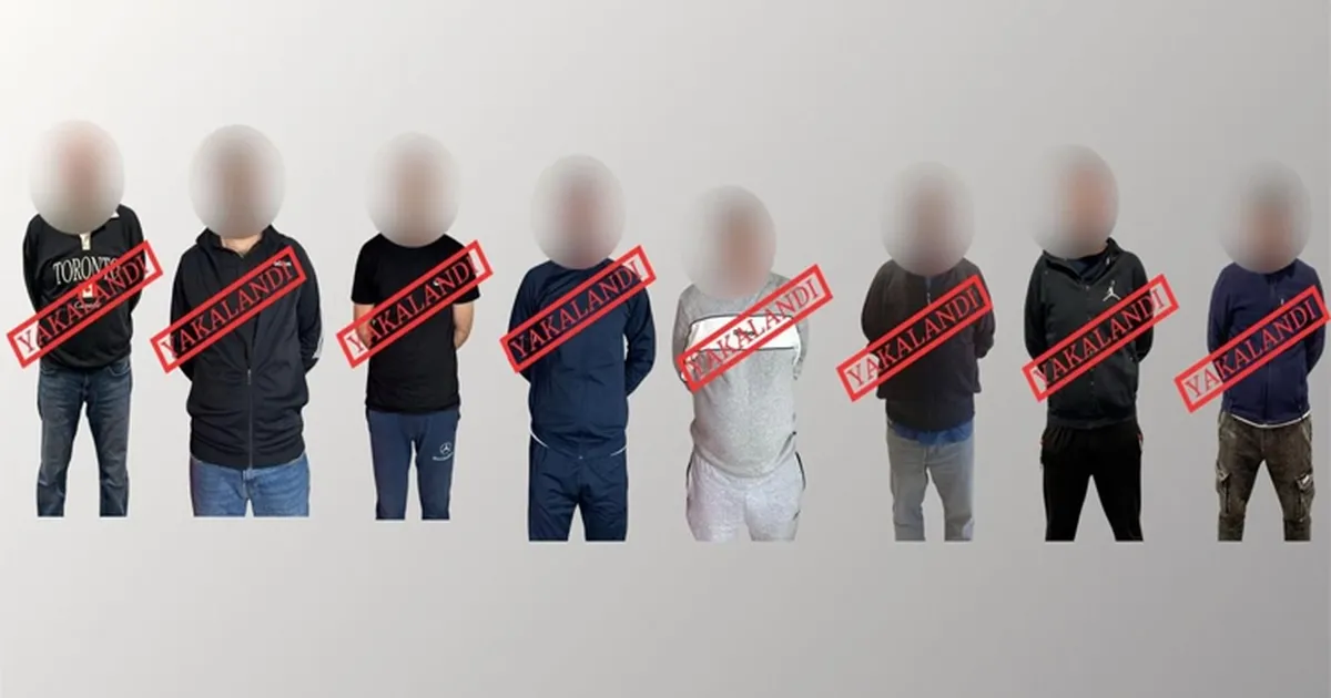 Kırmızı bültenle aranan 6 suçlu ve 2 ulusal kaçak yakalandı