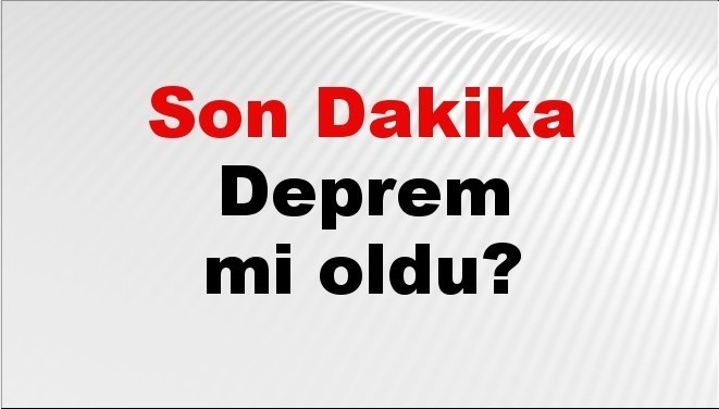 Son dakika Kütahya’da deprem mi oldu? Az önce deprem Kütahya’da nerede oldu? Kütahya deprem Kandilli ve AFAD son depremler listesi 04 Ekim 2025